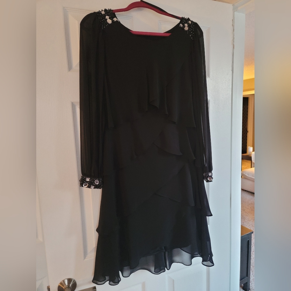 SL Fashions black Size 8 dress